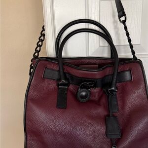 MICHAEL Michael Kors Burgundy Shoulder Bag